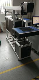 Plastic Cloth CO2 Galvo Laser Machine With Glass Tube 200 X 200mm Working Area